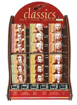 Classical Composers Music Box
