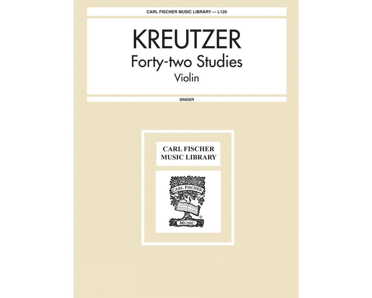 Kreutzer 42 Studies