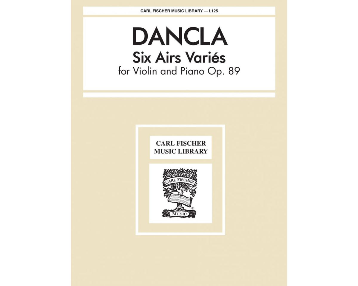 Dancla Six Airs Varies, Op. 89