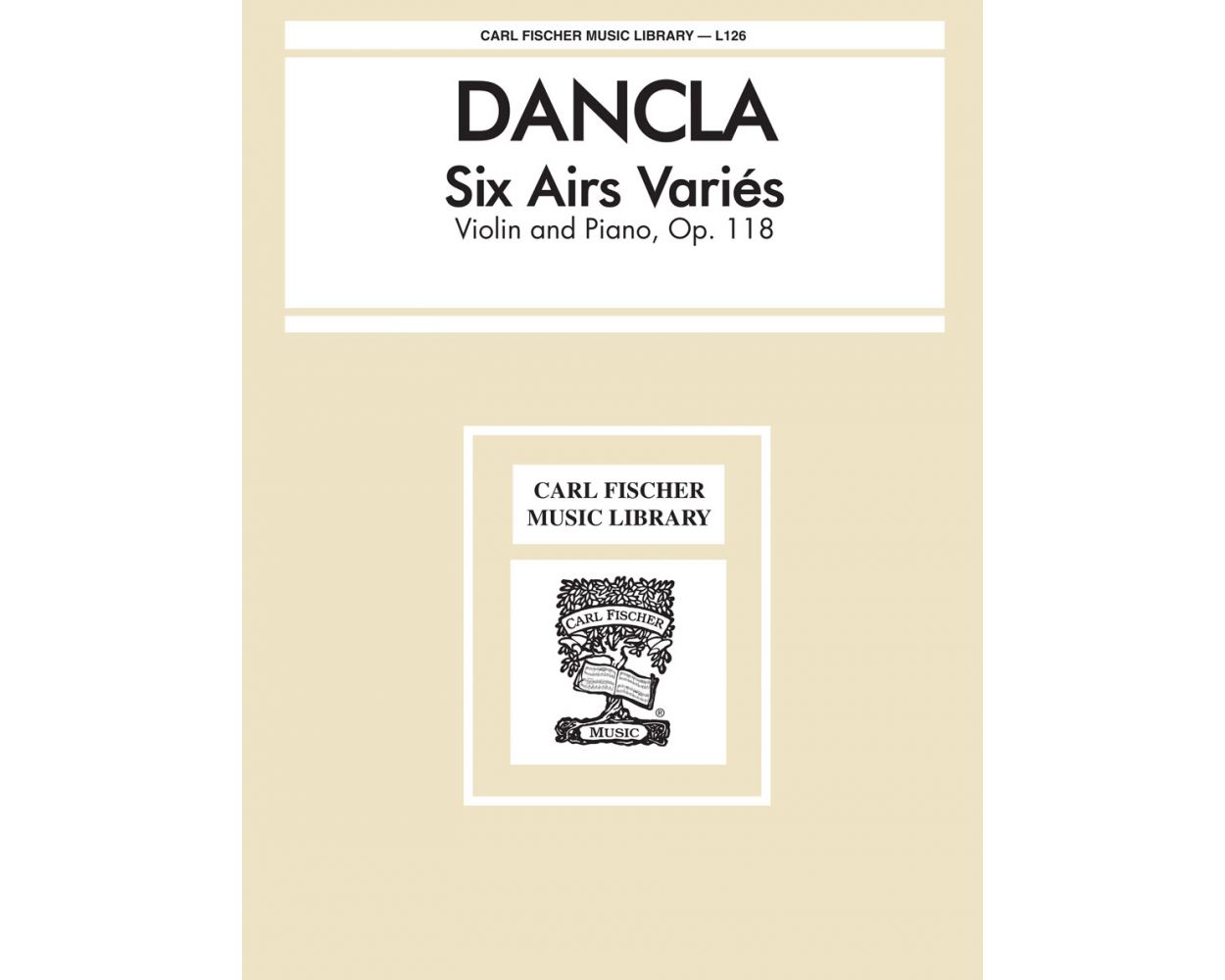 Dancla Six Airs Varies, Op. 118