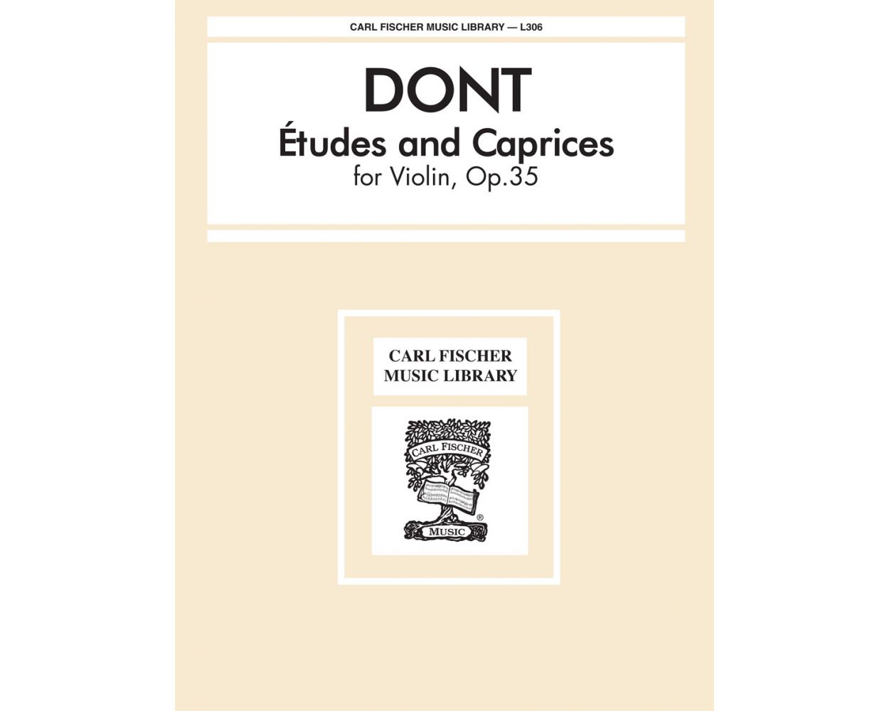 Dont Etudes and Caprices for Violin, Op. 35