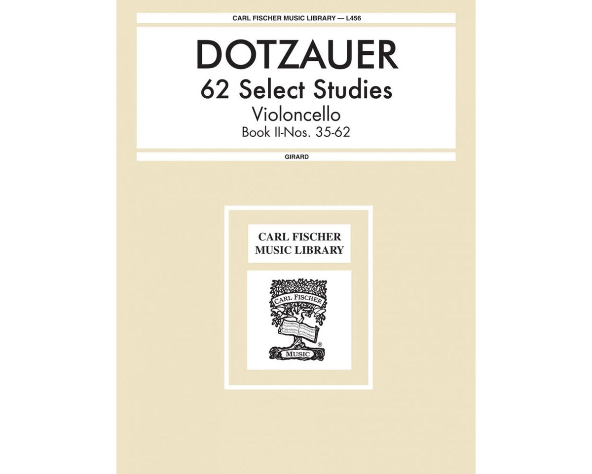 Dotzauer 62 Select Studies for Cello, Book 2
