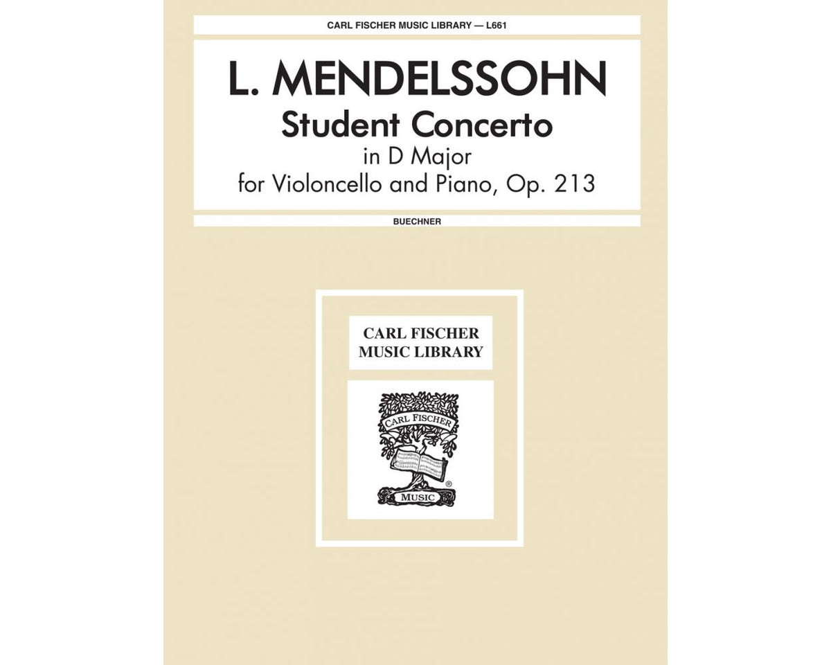 Ludwig Arnold Mendelssohn Student Concerto Opus 213