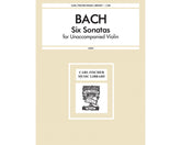 Bach Six Sonatas for Unaccompanied Violin