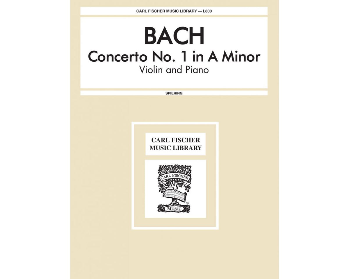 Bach Concerto No 1 in A minor