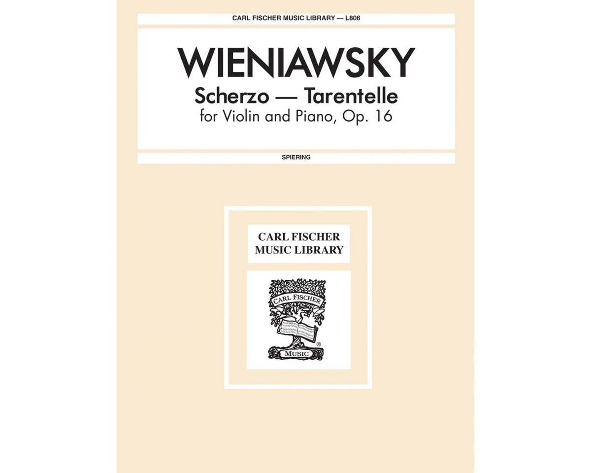 Wieniawski Scherzo-Tarentelle Opus 16
