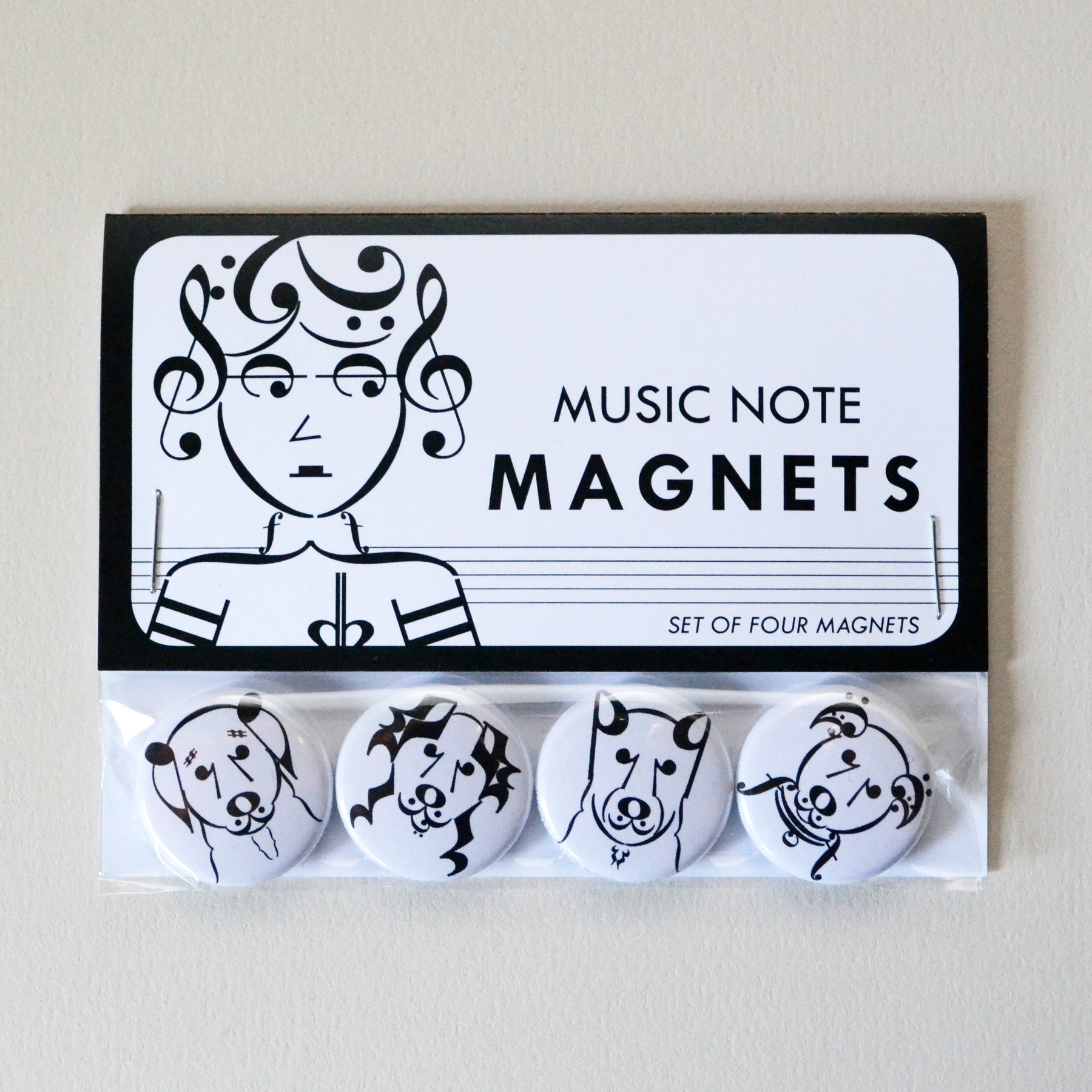 Dog Music Magnets