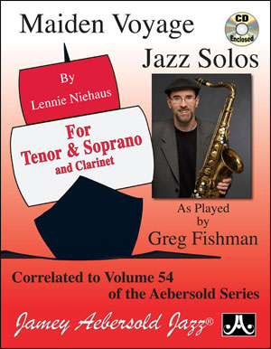 Maiden Voyage Jazz Solos for Tenor Sax Book/CD