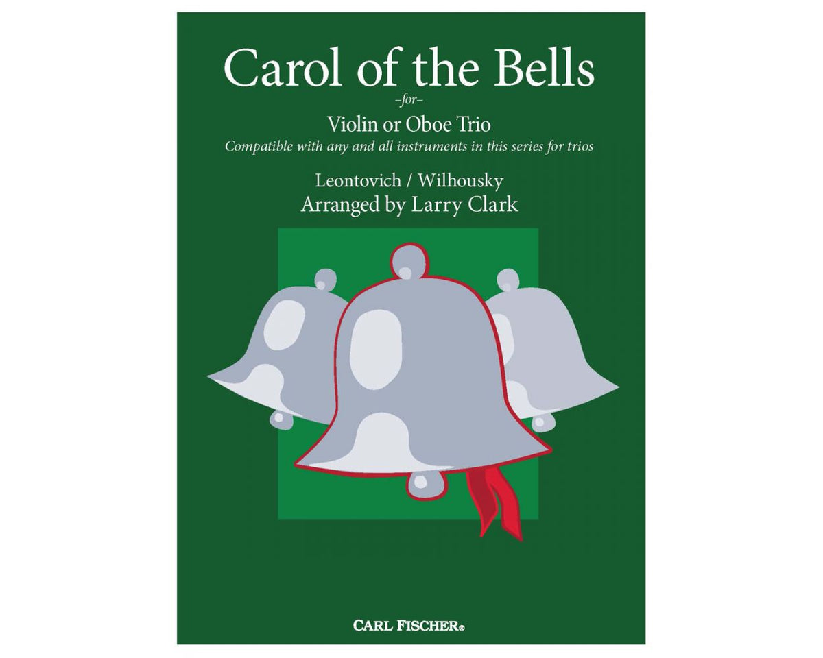 Leontovich Carol of the Bells for Violin or Oboe Trio - Full Score