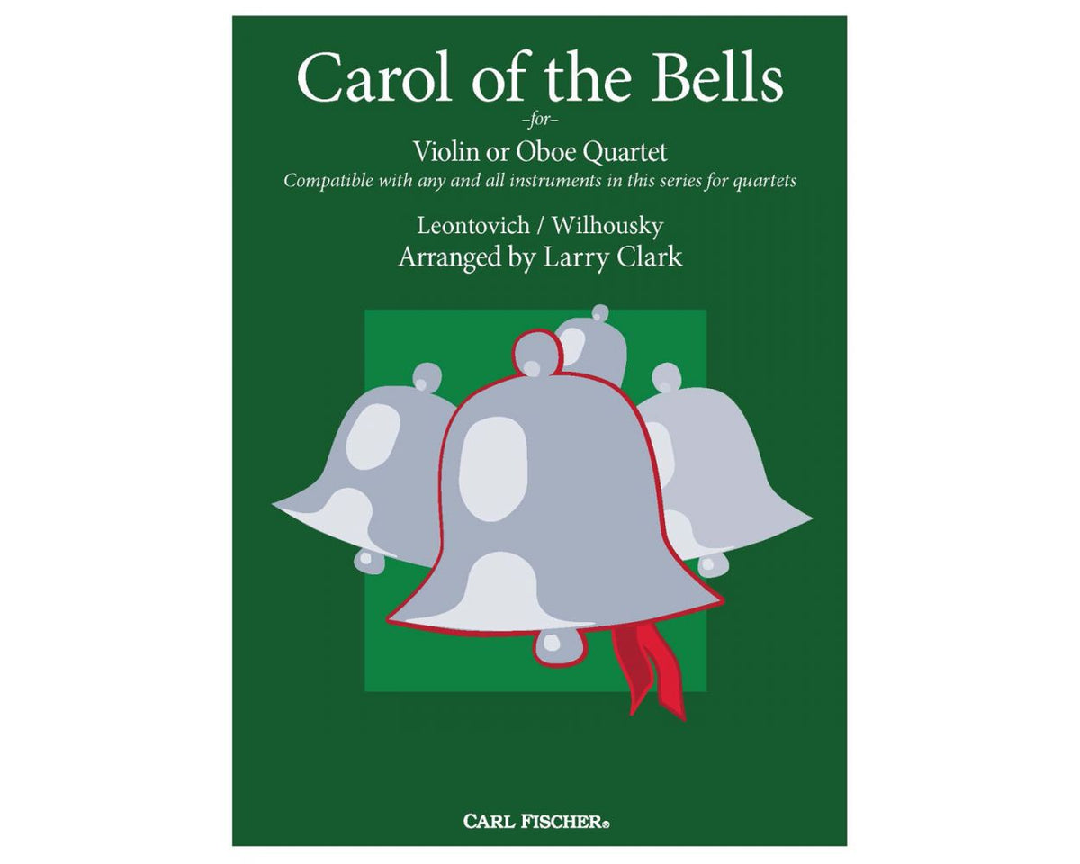 Leontovich Carol of the Bells for Violin or Oboe Quartet - Full Score