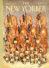 Card: Basses Rule - New Yorker Cover (blank inside)