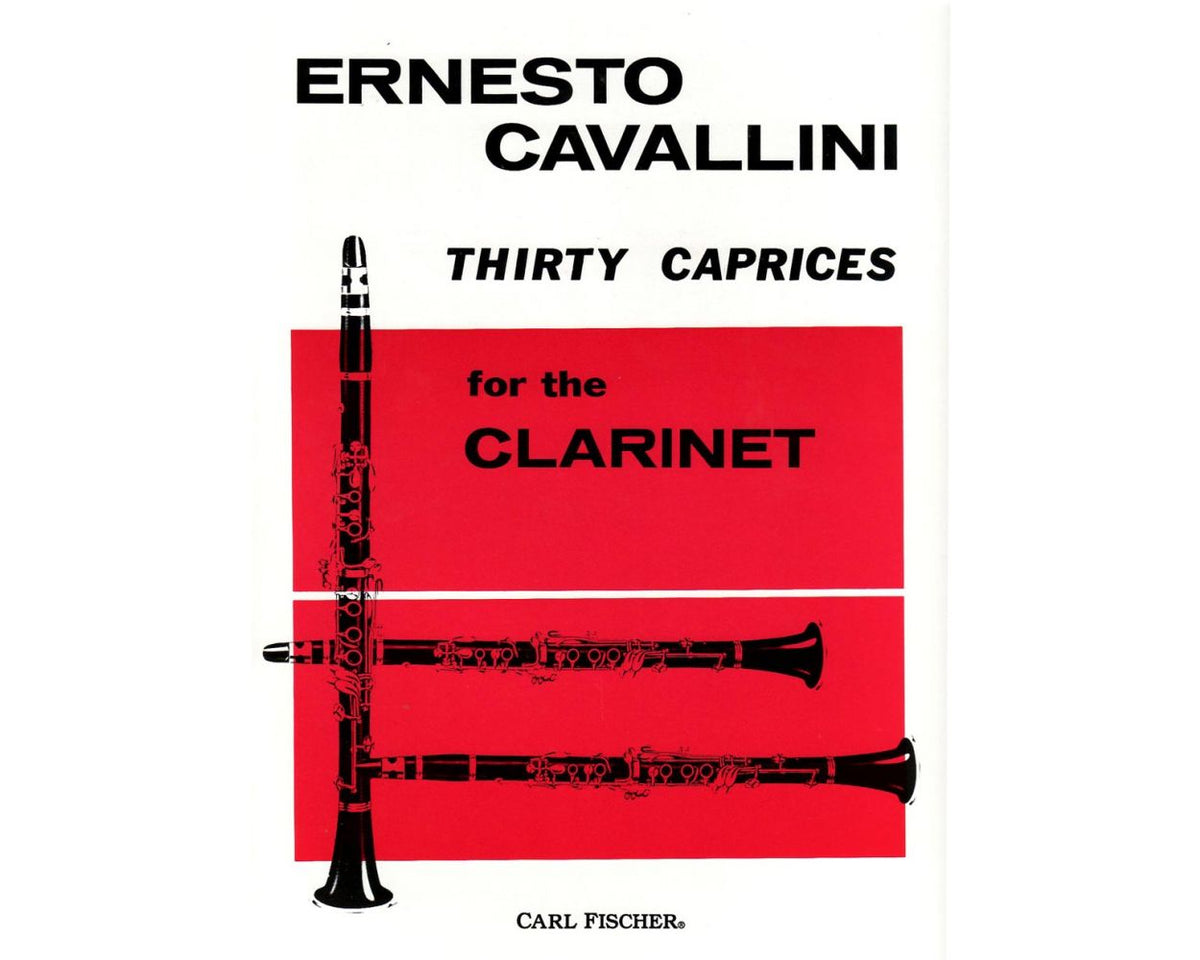 Cavallini 30 Caprices for the Clarinet