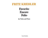 Kreisler Favorite Encore Folio