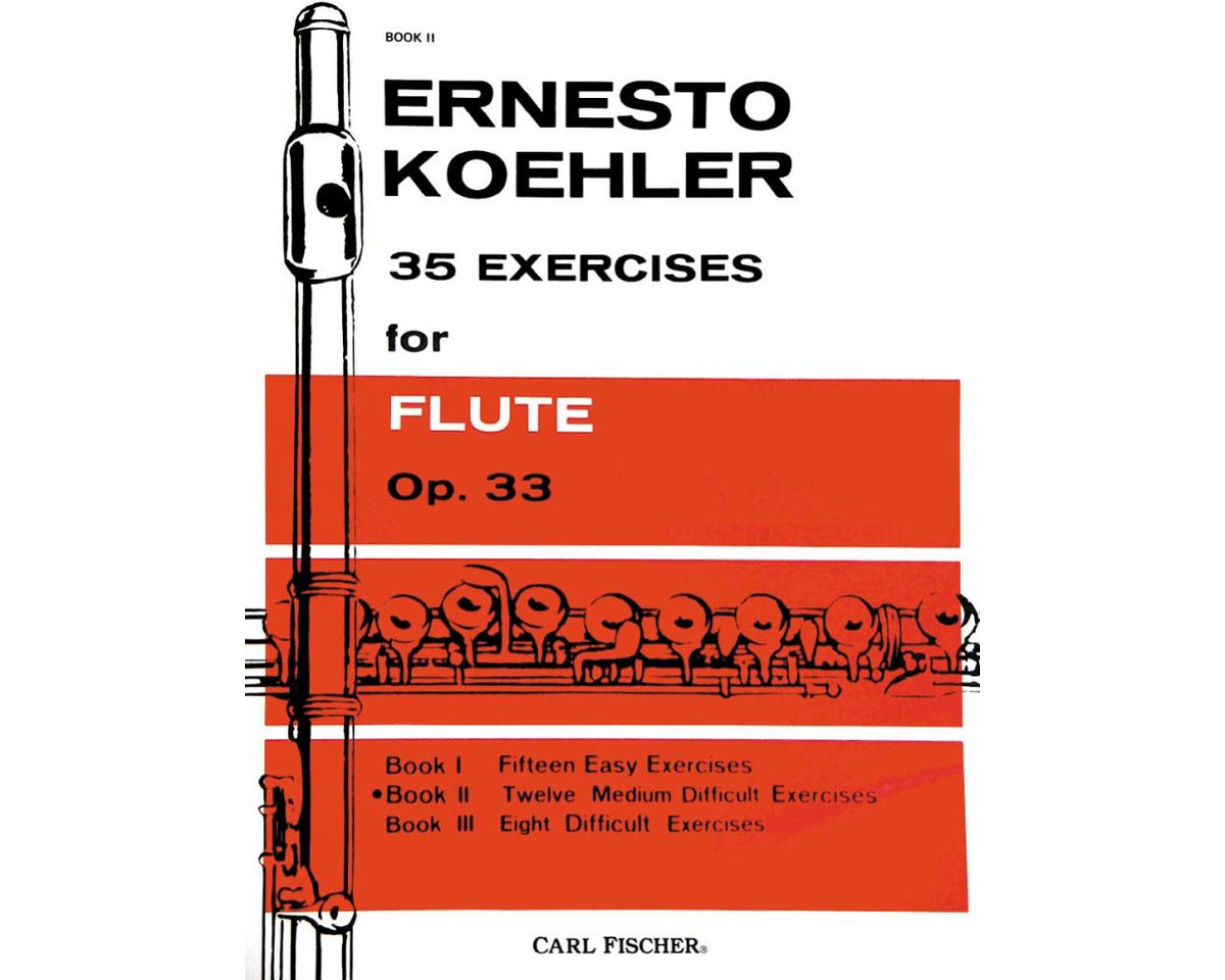 Koehler 35 Exercises for Flute Opus 33 Book 2