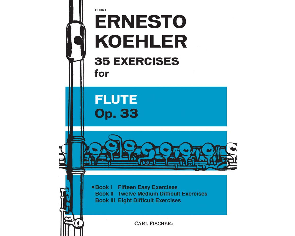 Koehler 35 Exercises for Flute, Op. 33