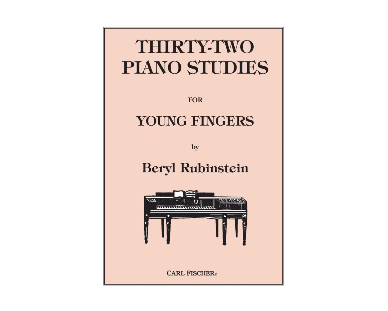 Rubinstein 32 Piano Studies for Young Fingers