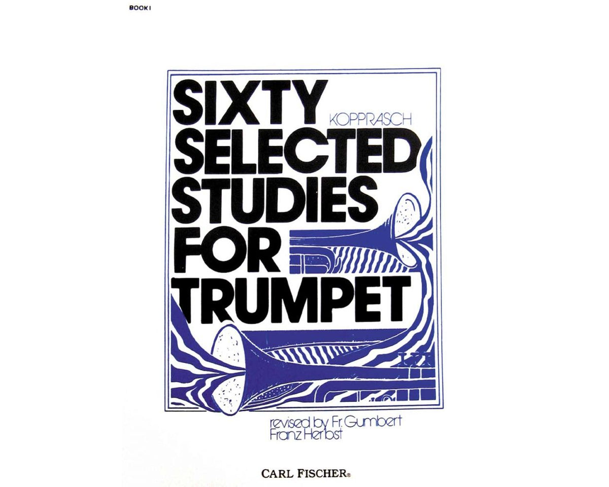 Kopprasch Sixty Selected Studies for Trumpet, Book I