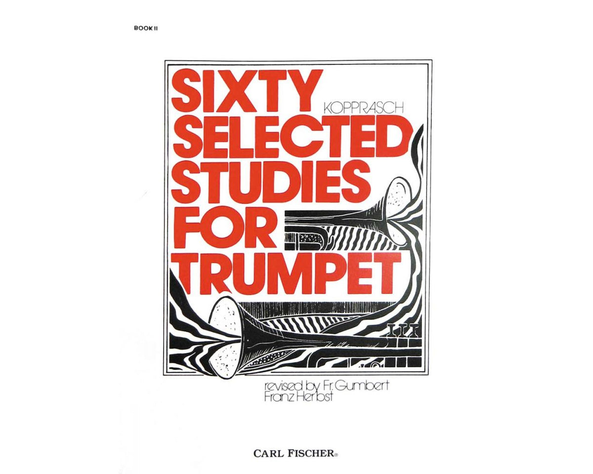 Kopprasch Sixty Selected Studies for Trumpet, Book 2