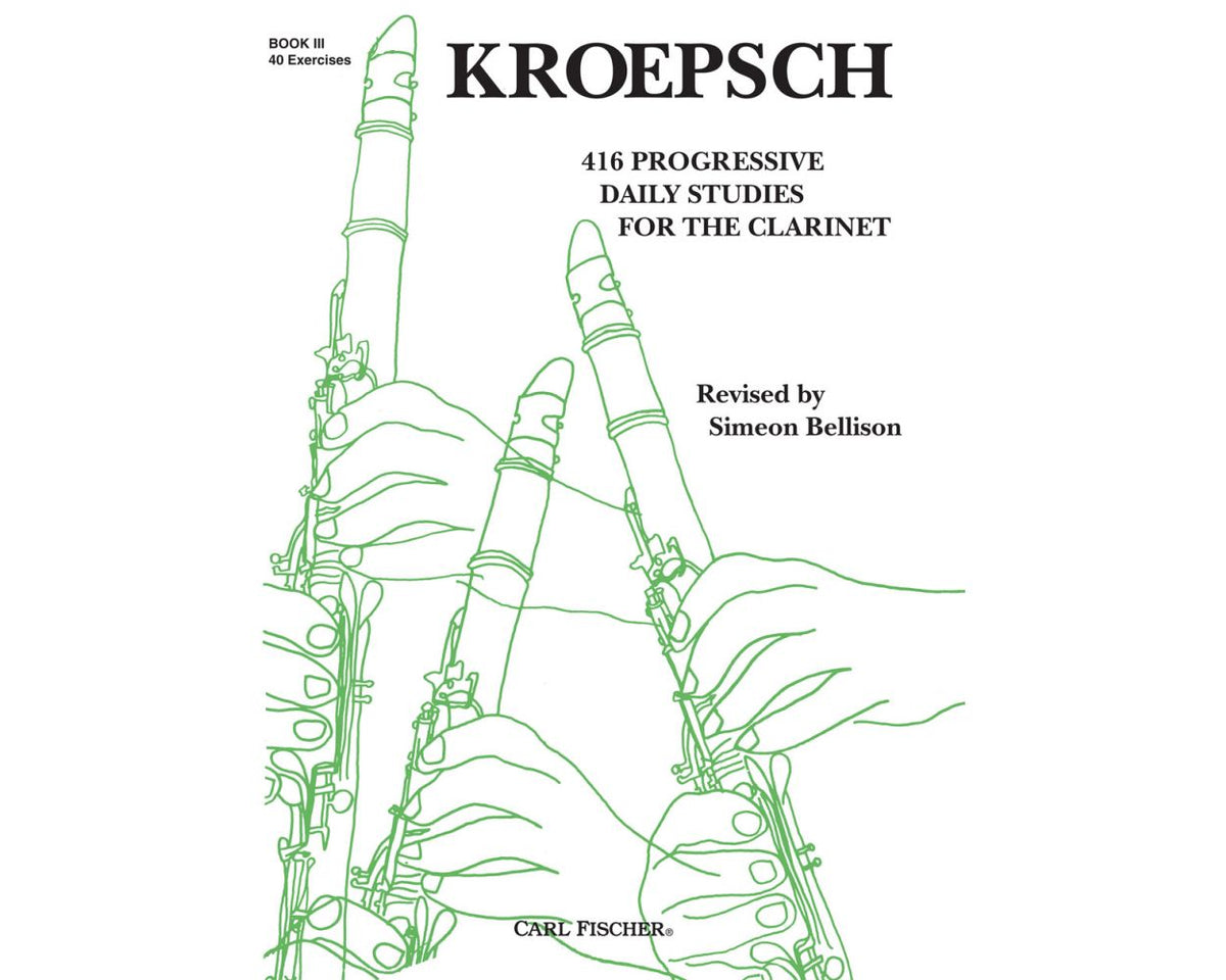 Kroepsch 416 Progressive Daily Studies, Book 3