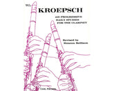 Kroepsch Volume 4 416 Progressive Daily Studies for The Clarinet