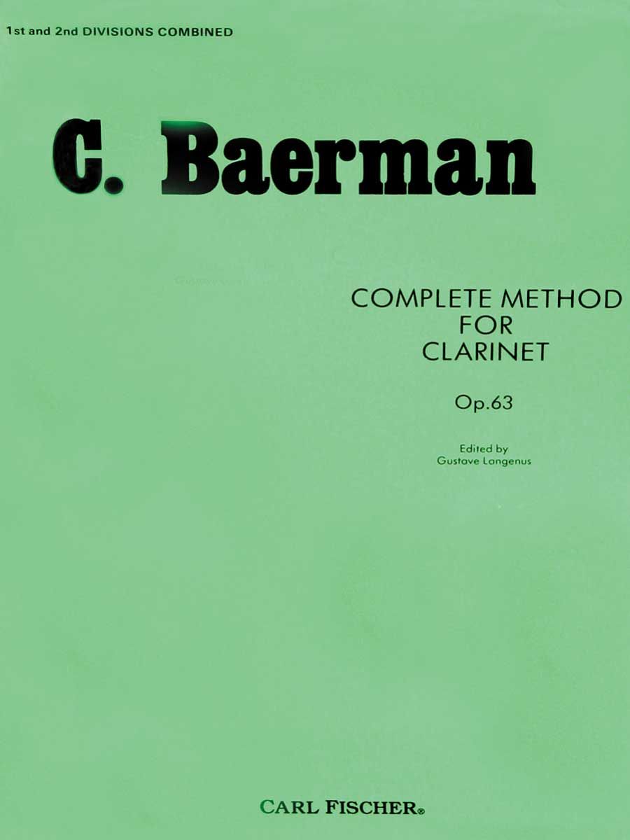 Baerman Complete Method for Clarinet - Volumes 1 and 2