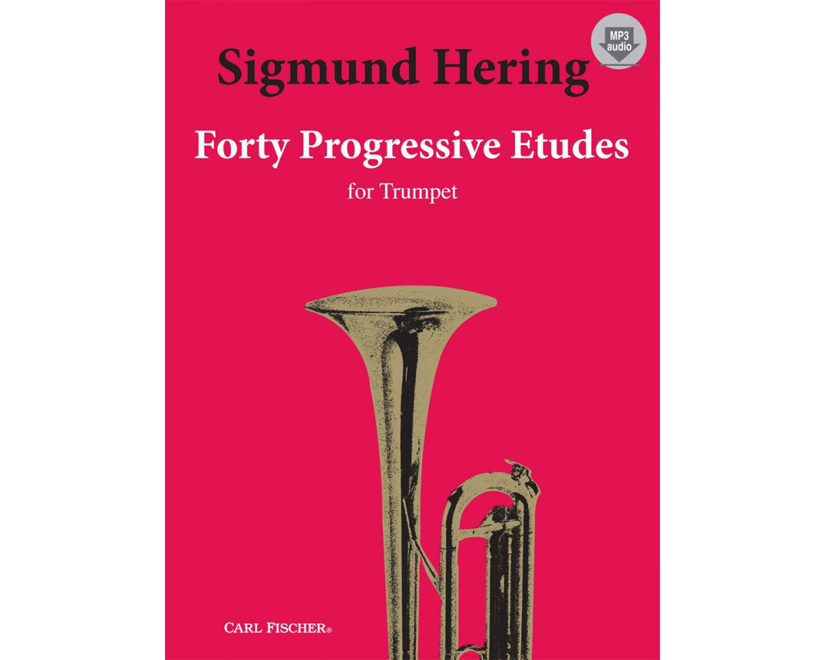 Hering 40 Progressive Etudes for Trumpet