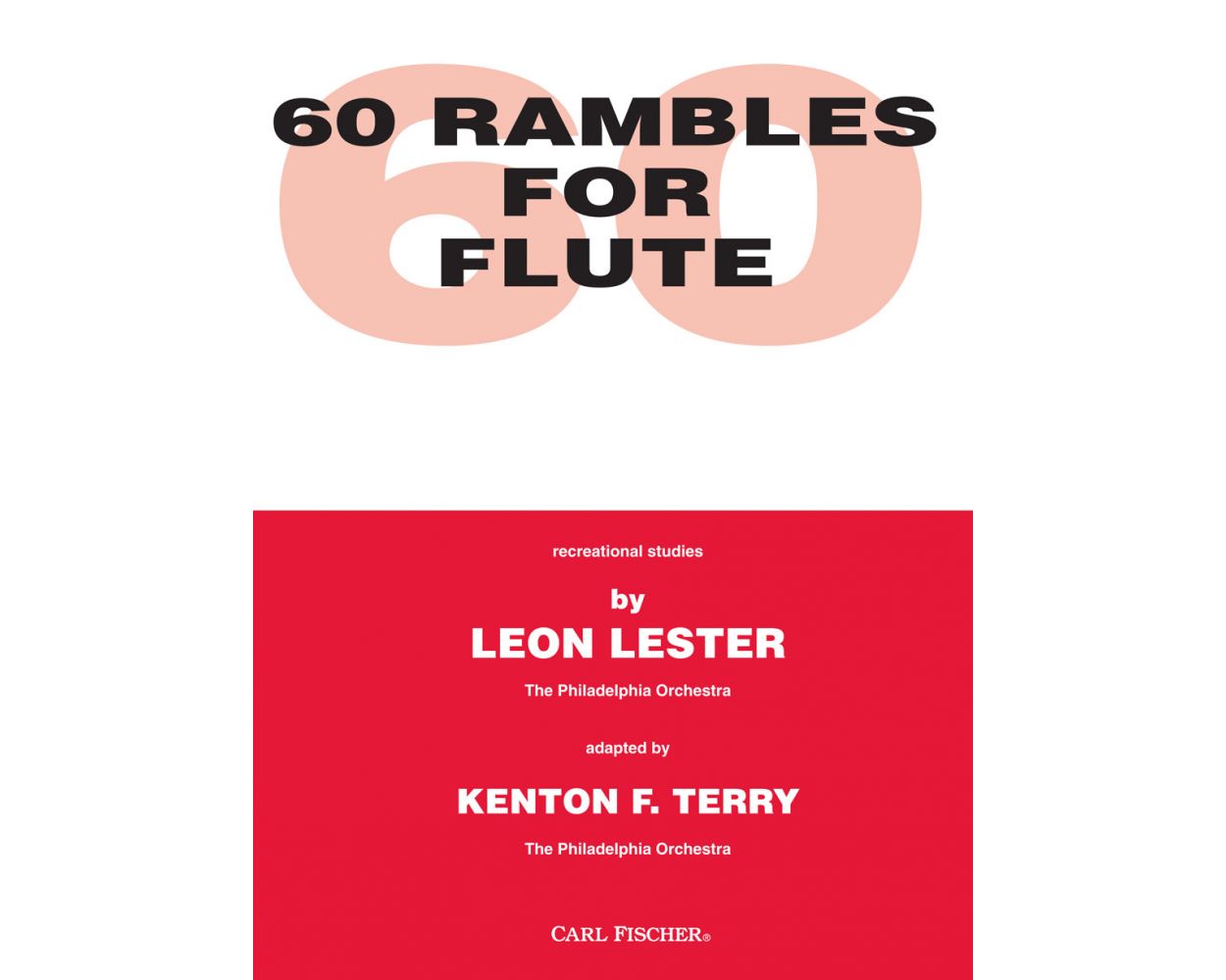 Lester 60 Rambles for Flute