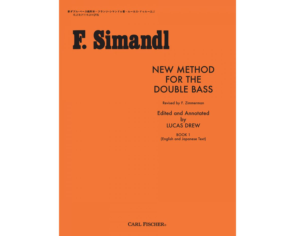 Simandl New Method for the Double Bass Book 1
