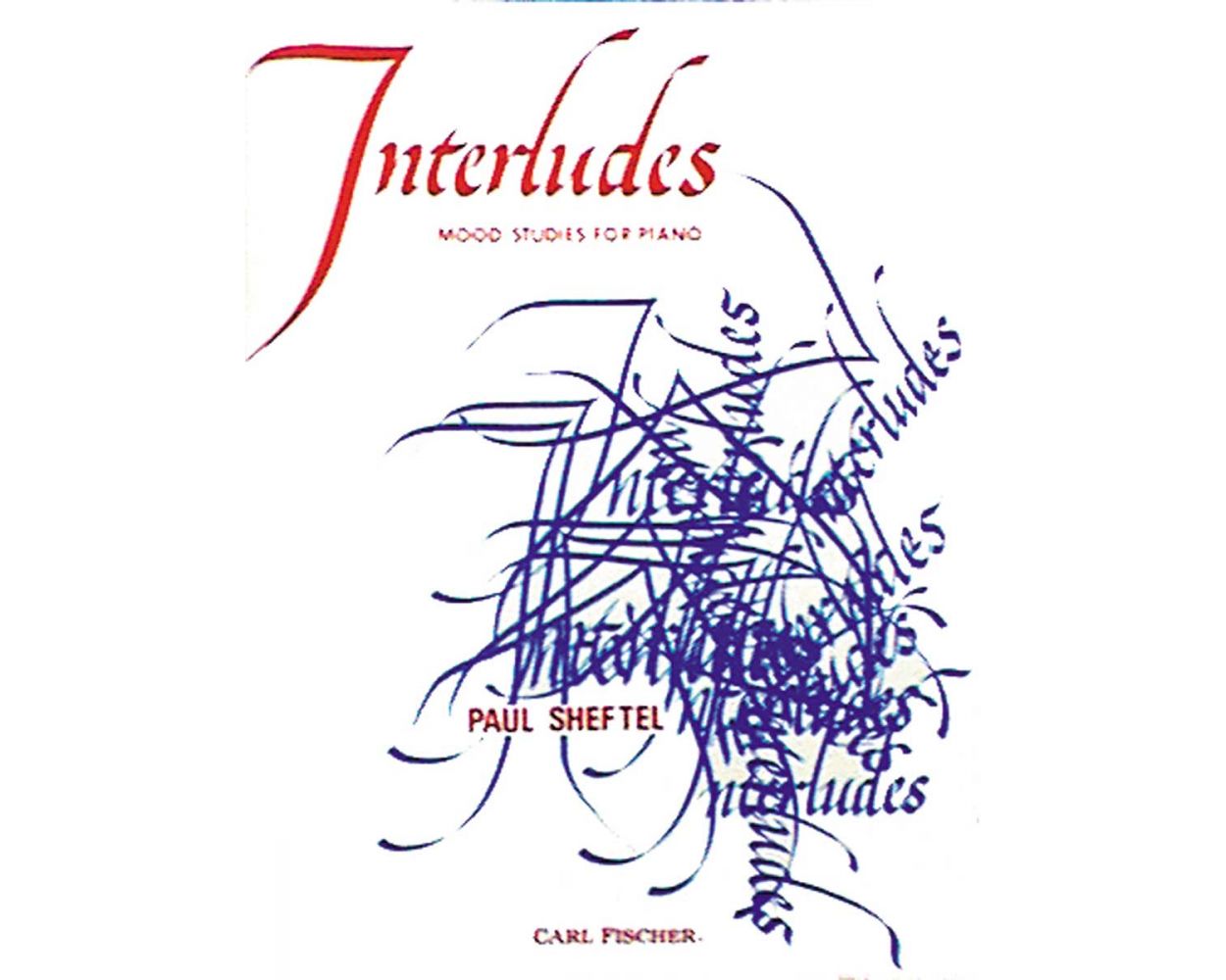 Sheftel: Interludes Mood Studies for Piano