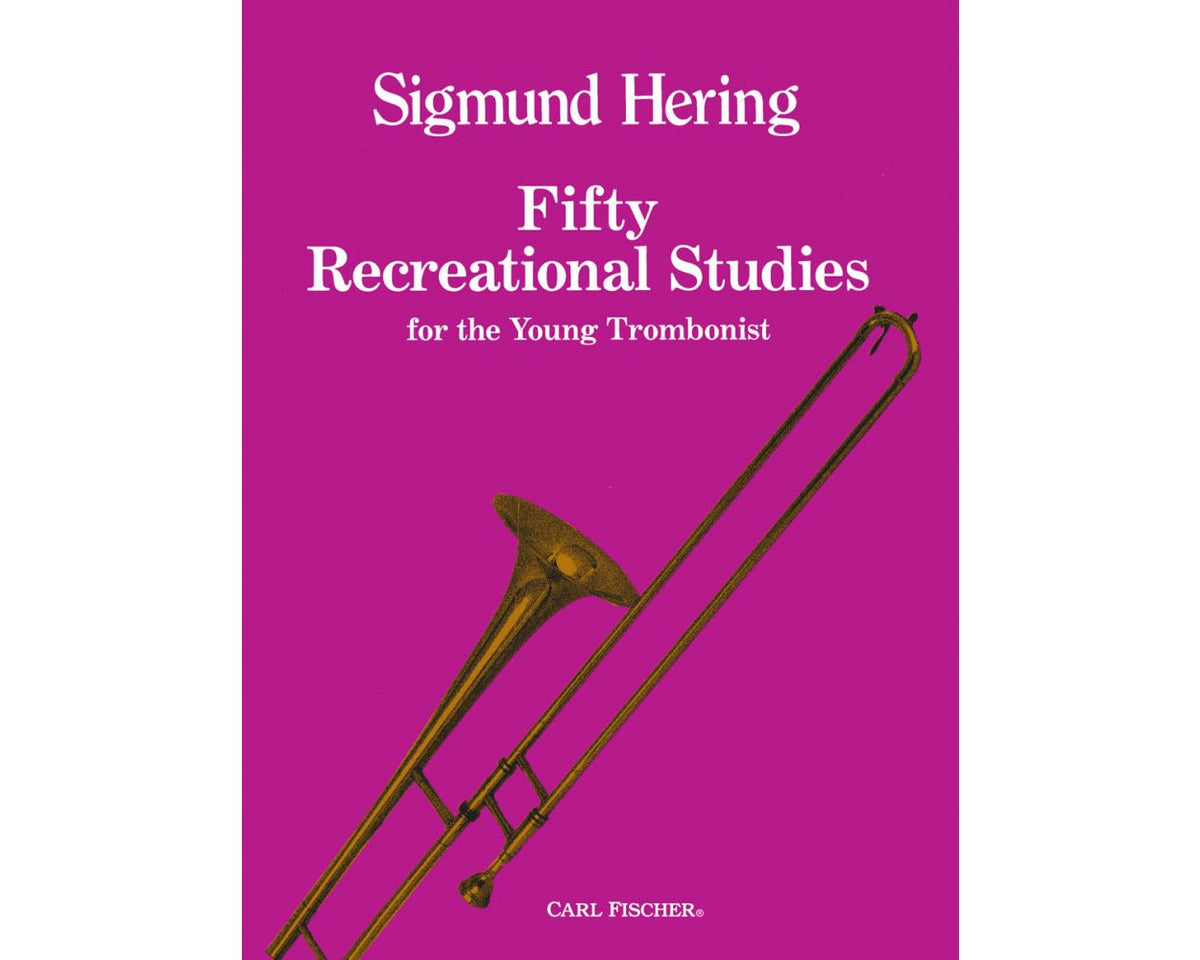 Hering 50 Recreational Studies for the Young Trombonist