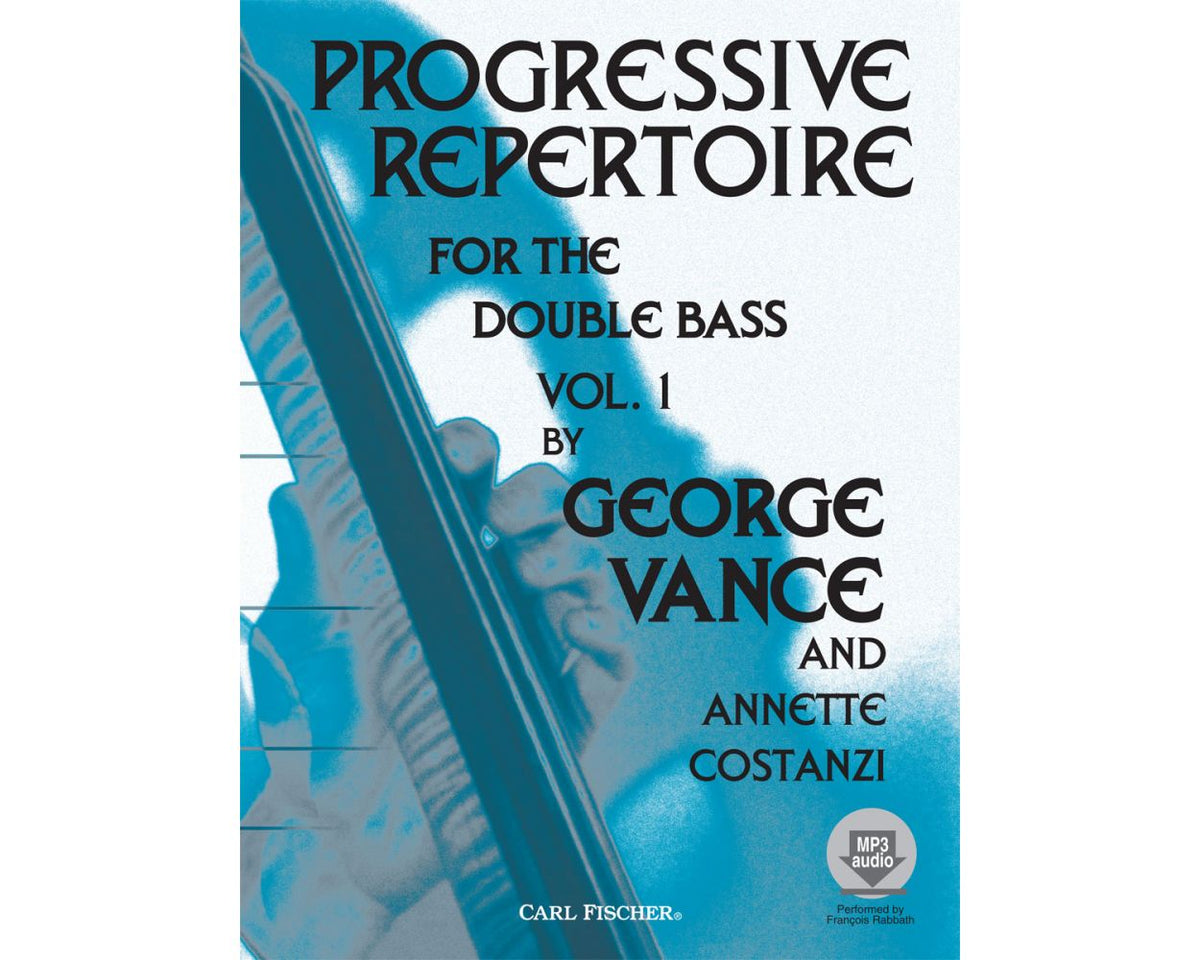 Vance Progressive Repertoire for the Double Bass Volume 1