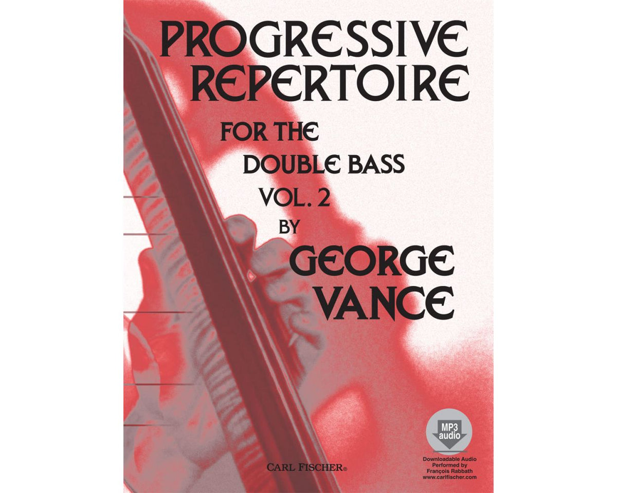 Vance Progressive Repertoire for the Double Bass Volume 2