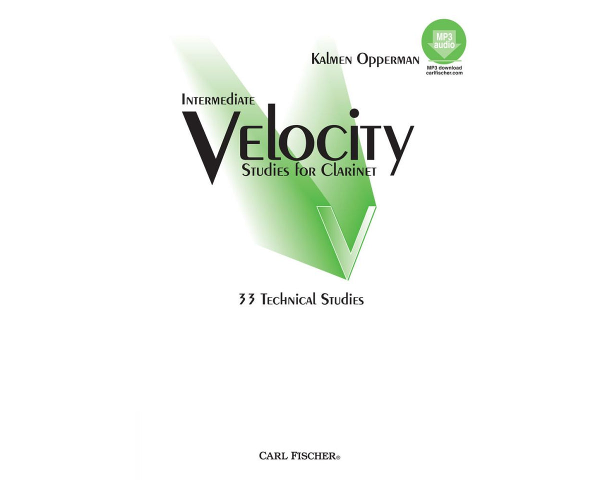 Opperman Intermediate Velocity Studies for Clarinet