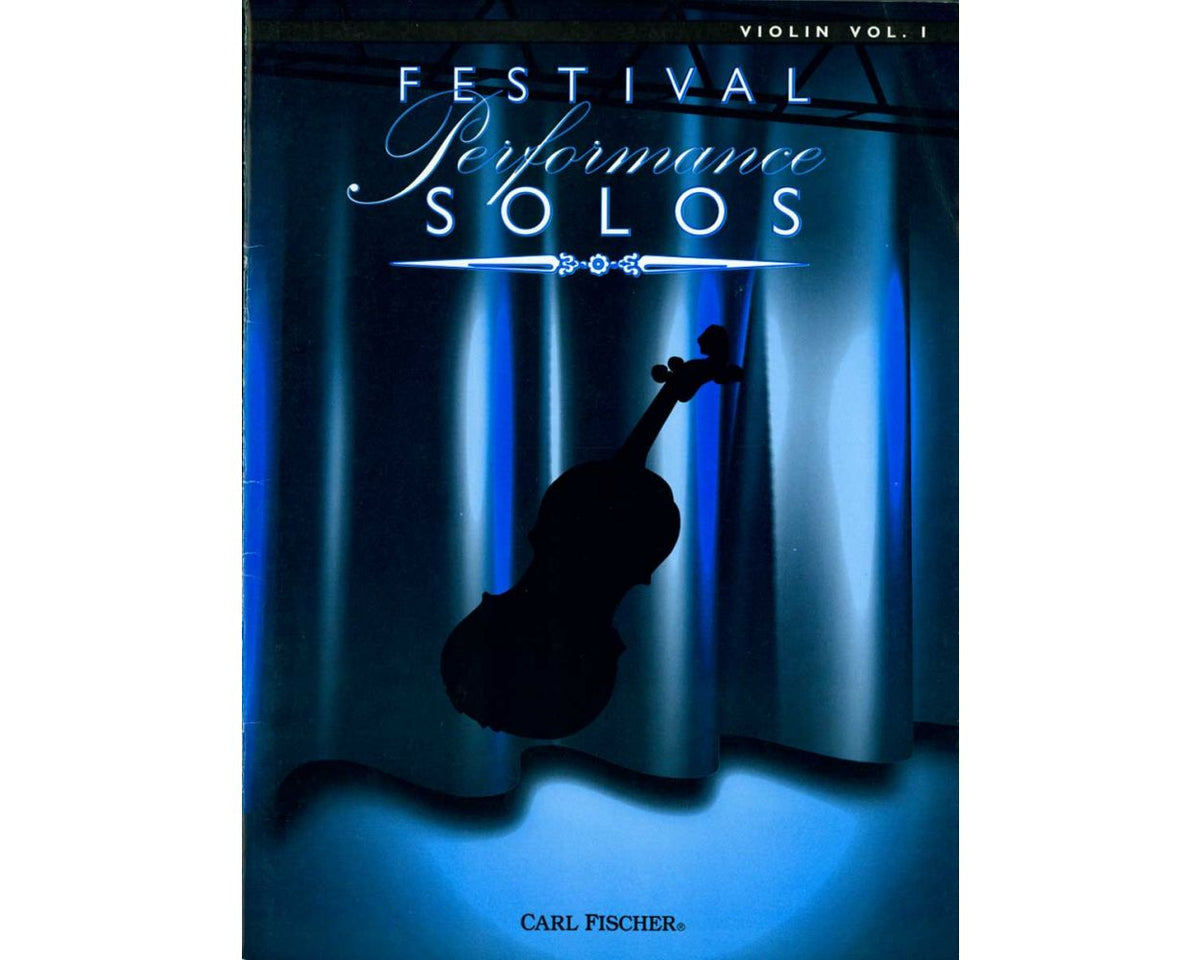 Festival Performance Solos for Violin Volume 1