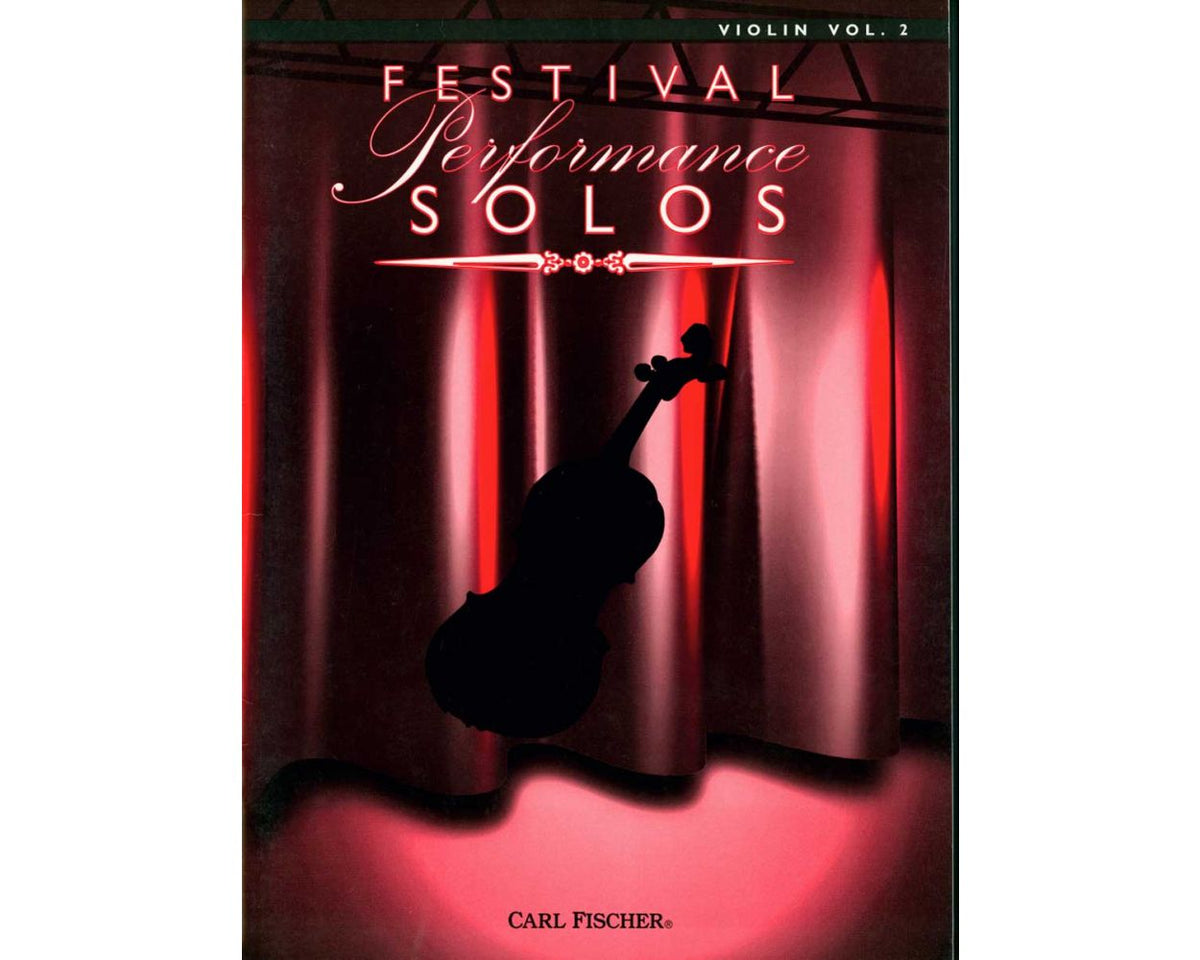 Festival Performance Solos for Violin Volume 2