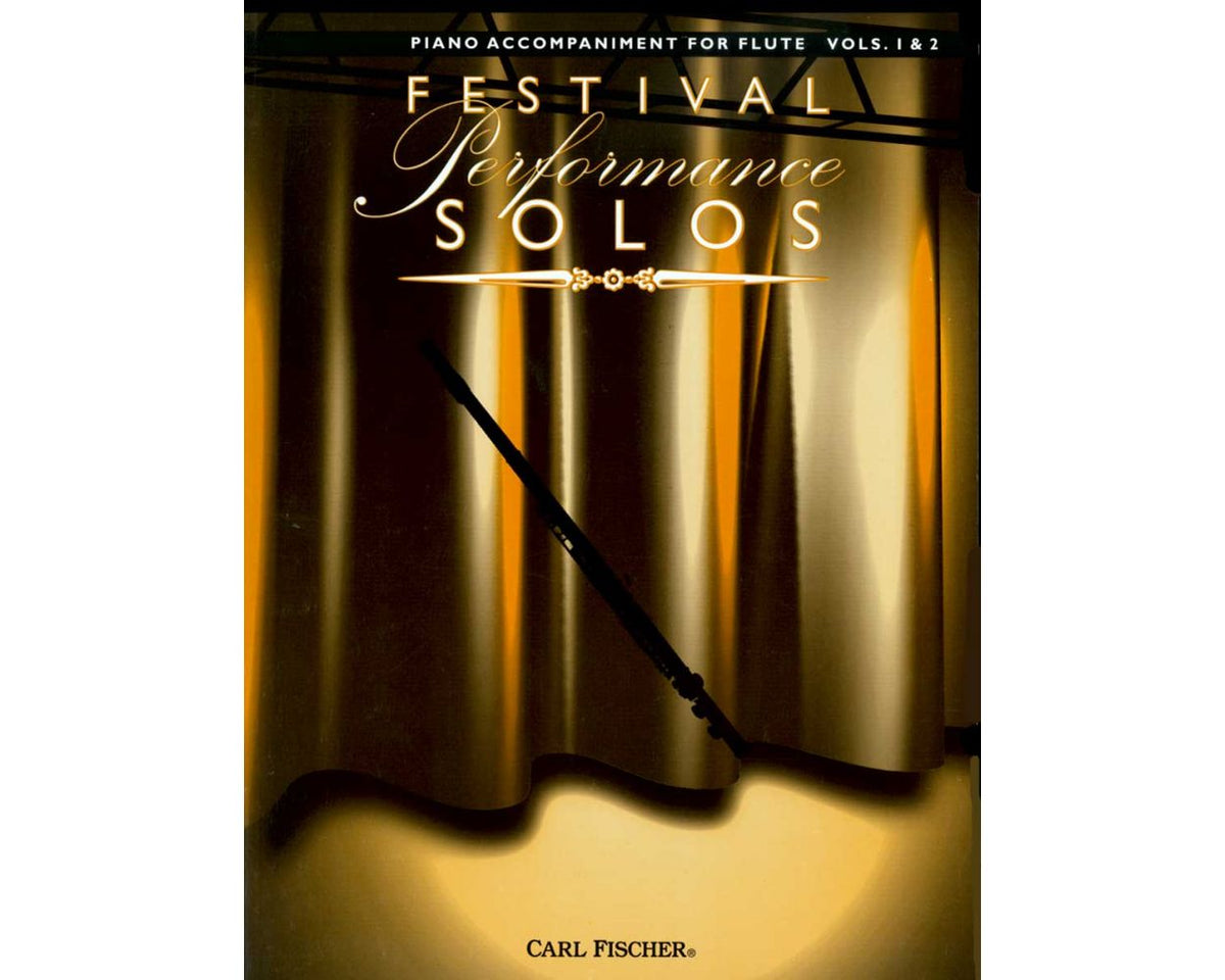 Festival Performance Solos for Flute Piano Accompaniment Volumes 1 and 2