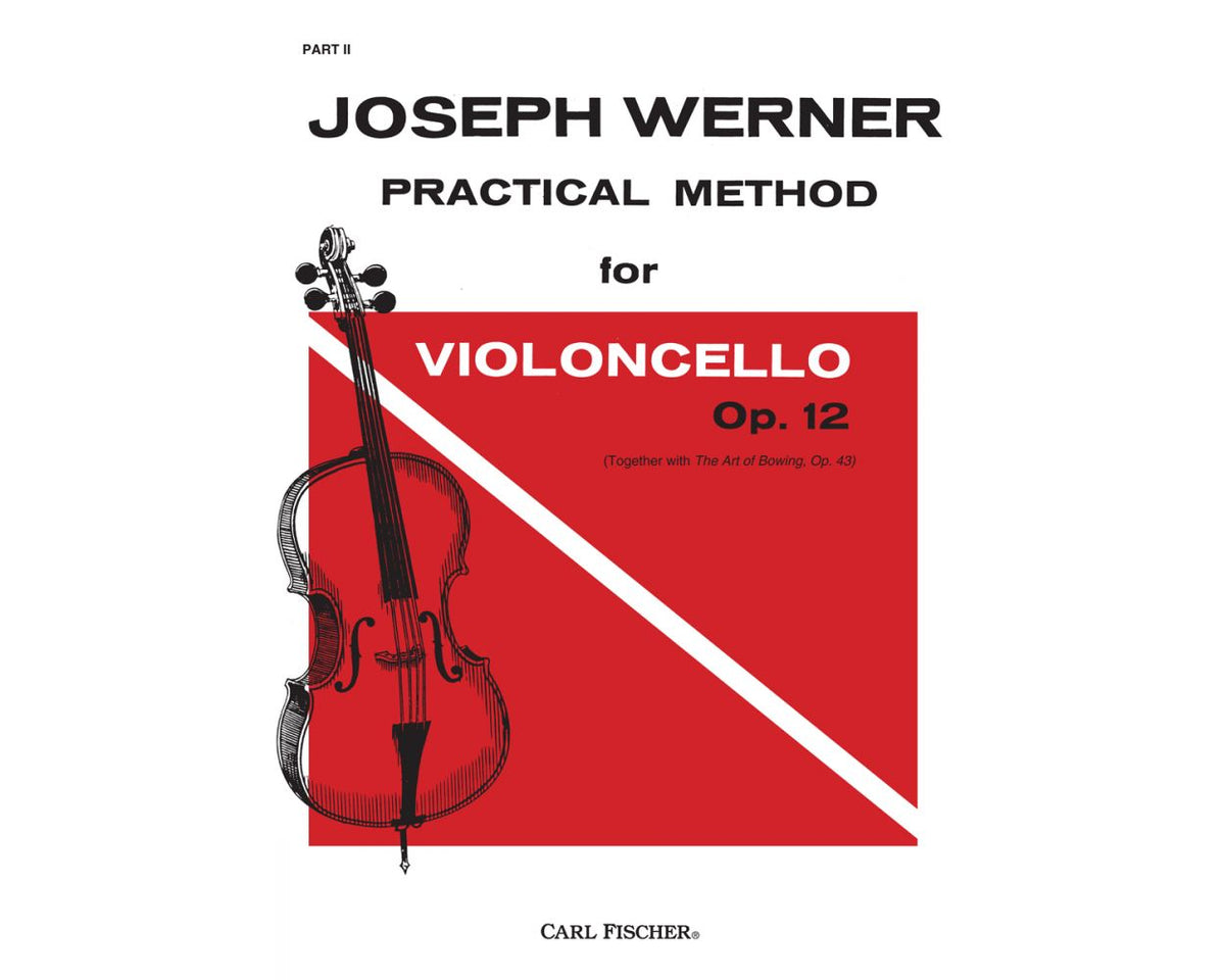 Werner Practical Method for Violoncello Opus 12