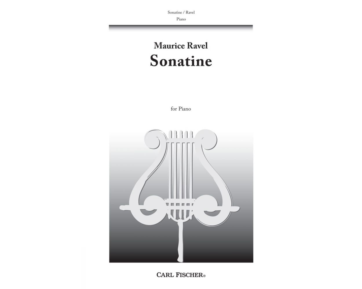 Ravel Sonatine for Piano