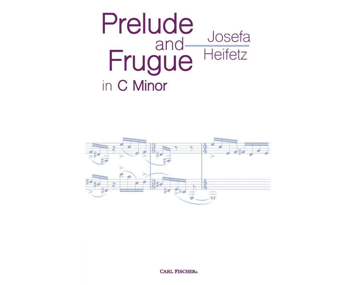 Heifetz Prelude and Frugue for Piano