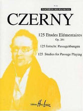 Czerny 125 Etudes élémentaires Op.261
