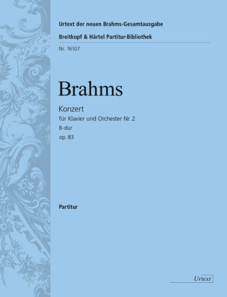 Brahms Piano Concerto No. 2 in B flat major Op. 83