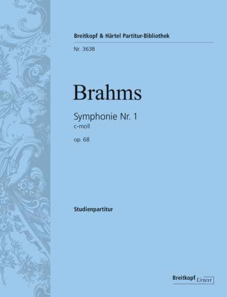 Brahms: Symphony No. 1 in C minor Op. 68 study score