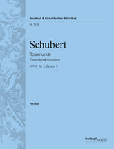 Schubert Rosamunde, D797 [Op. 26], Entr'actes Nos. 1, 3a and 5