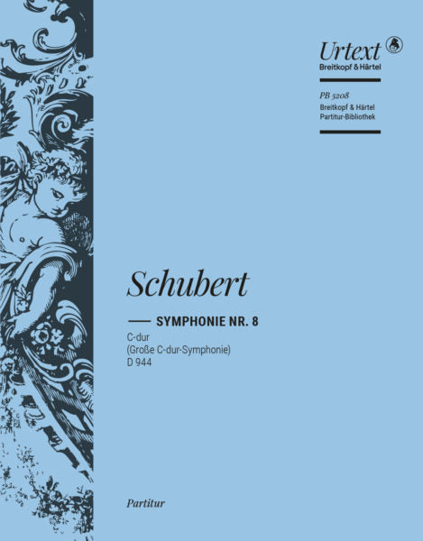 Schubert Symphony No 8 in C major D 944 Study Score