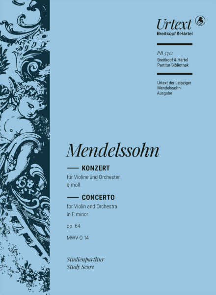 Mendelssohn Violin Concerto in e minor - Study Score