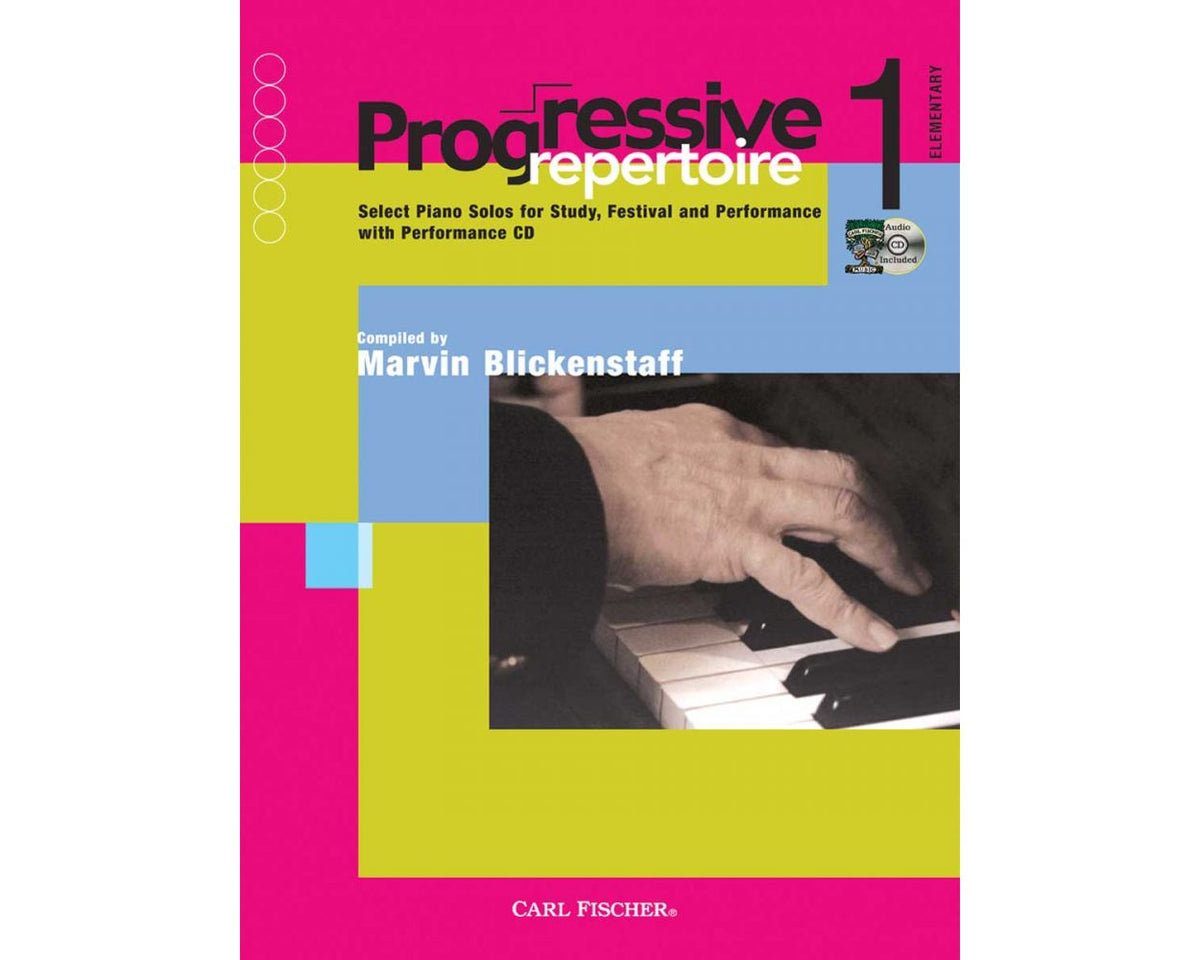 Progressive Repertoire 1 (Elementary) with CD