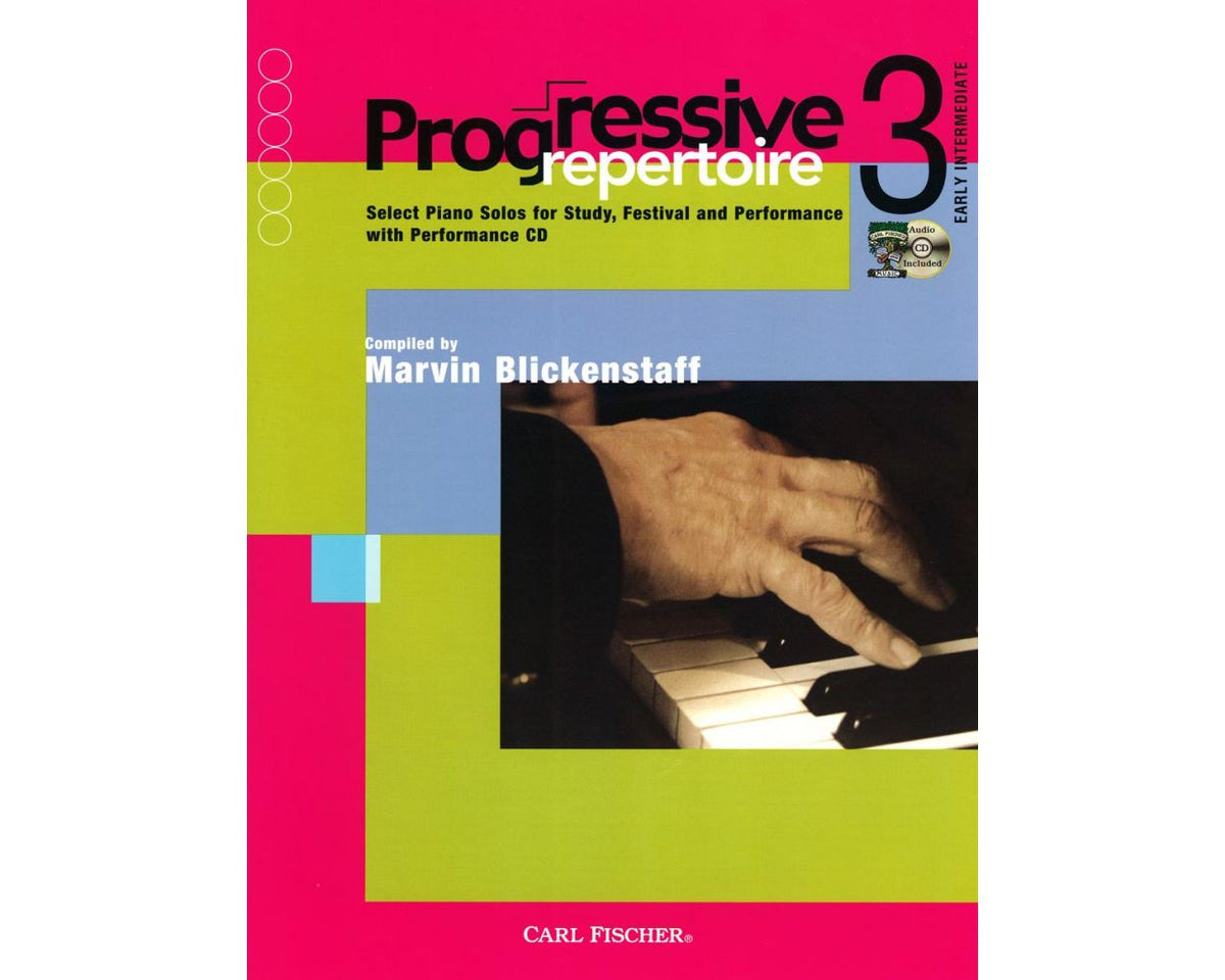 Progressive Repertoire 3 (Early Intermediate) with CD