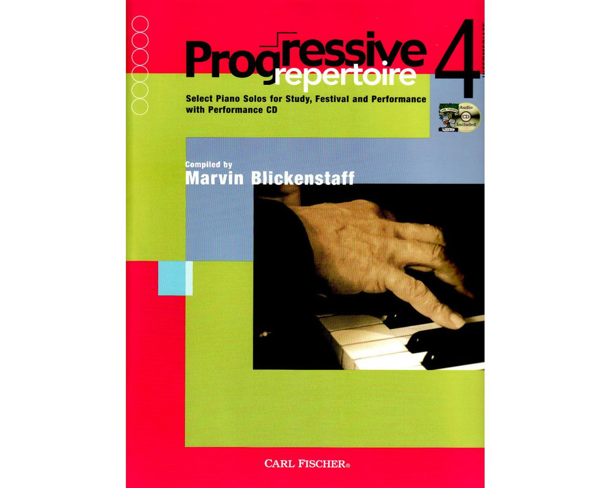 Progressive Repertoire 4 (Intermediate) with CD