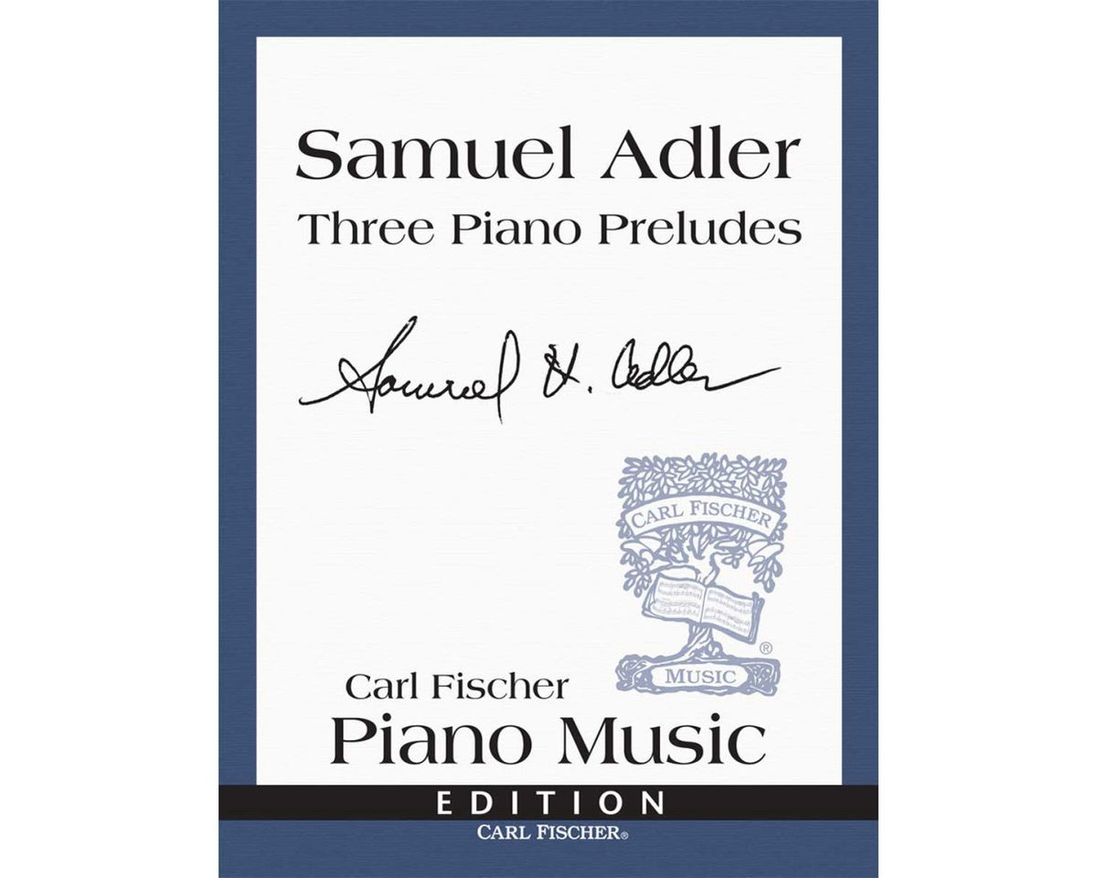 Adler 3 Piano Preludes