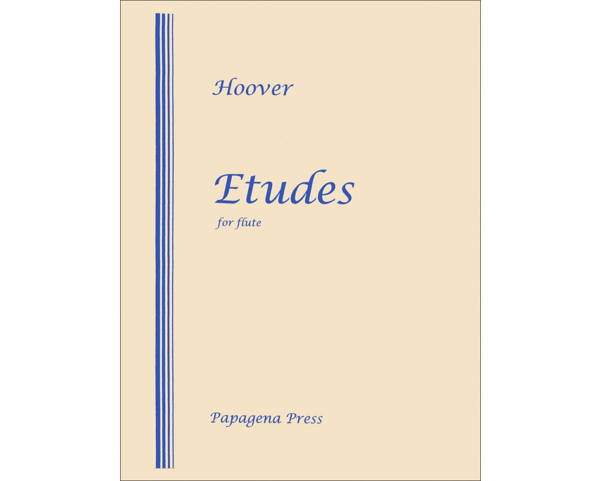 Hoover Etudes for Flute